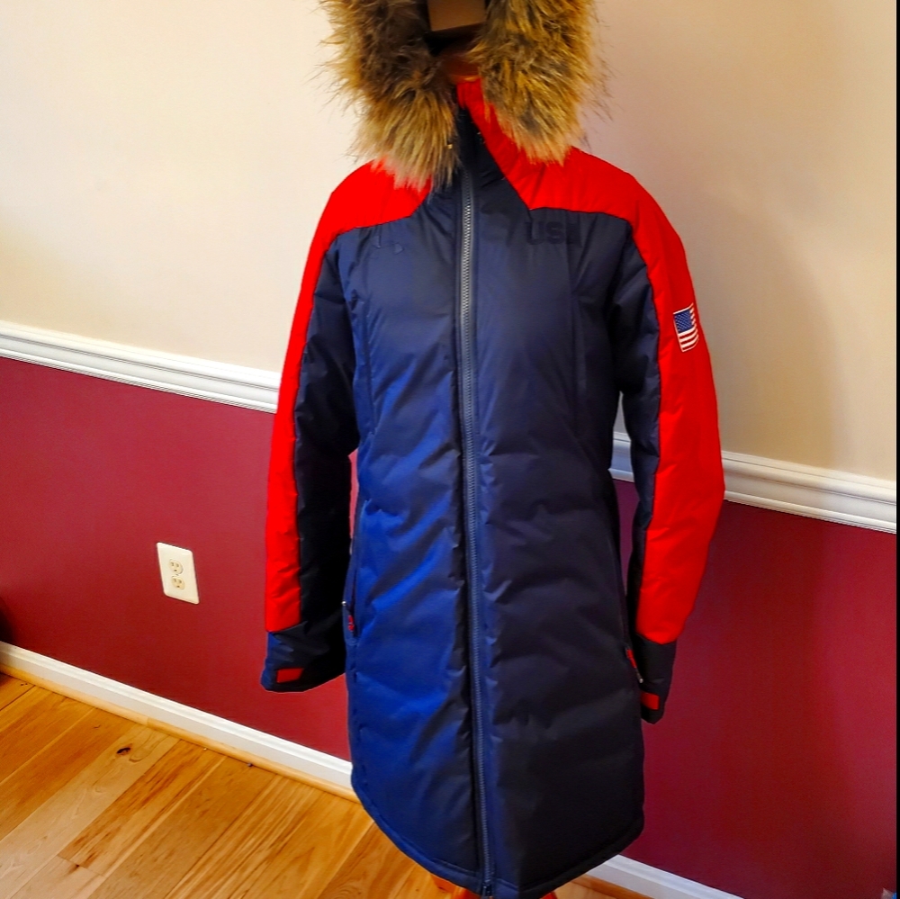 🇺🇲NWOT Under Armour Team USA Heavy Coat 🇺🇸